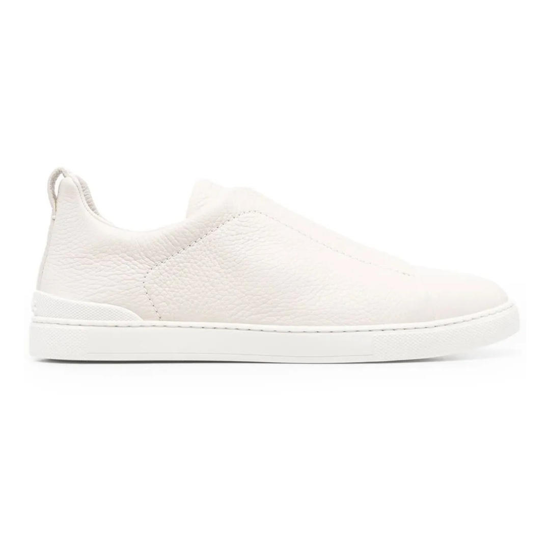 Zegna Triple Stitch Off White