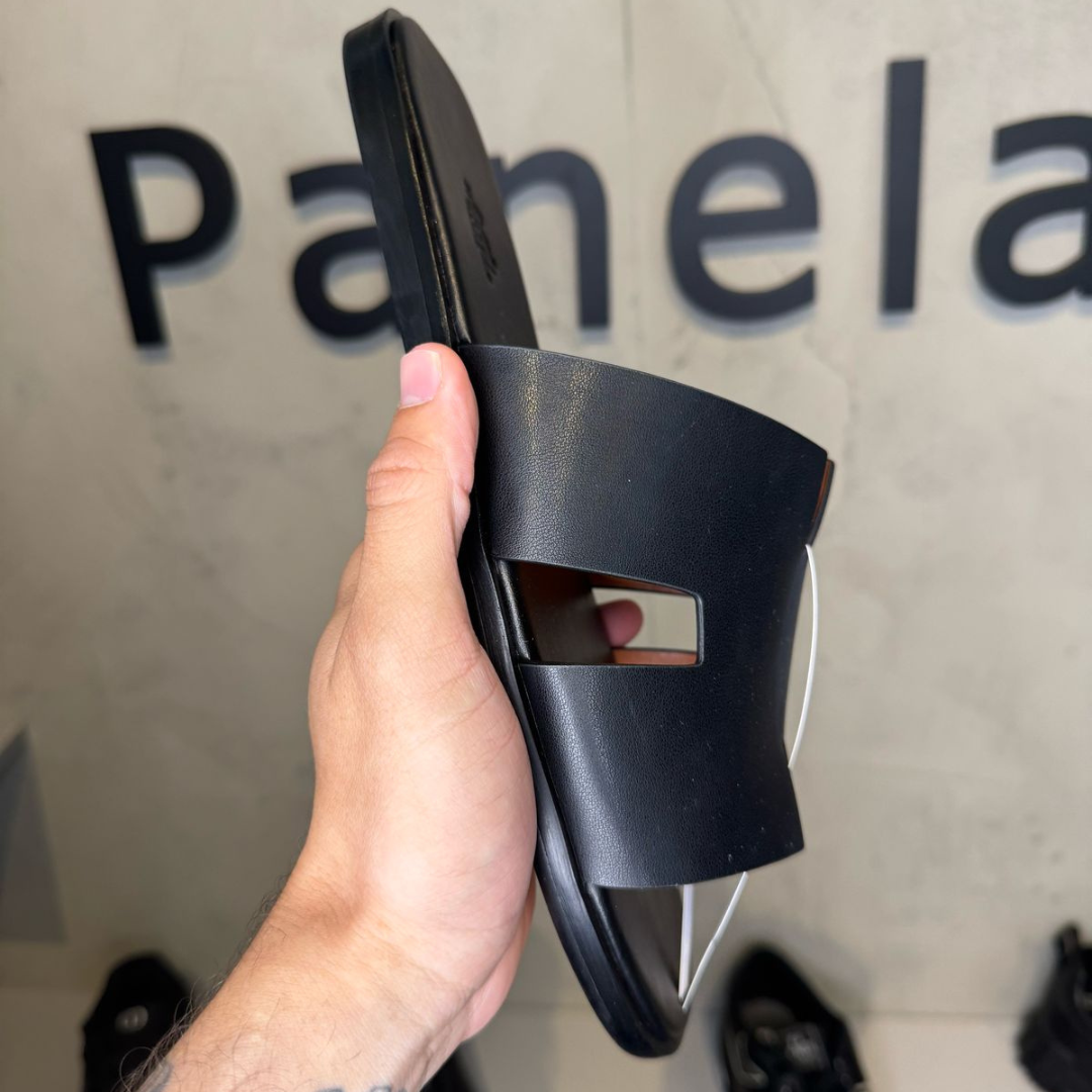Sandália Izmir Hermes Preto