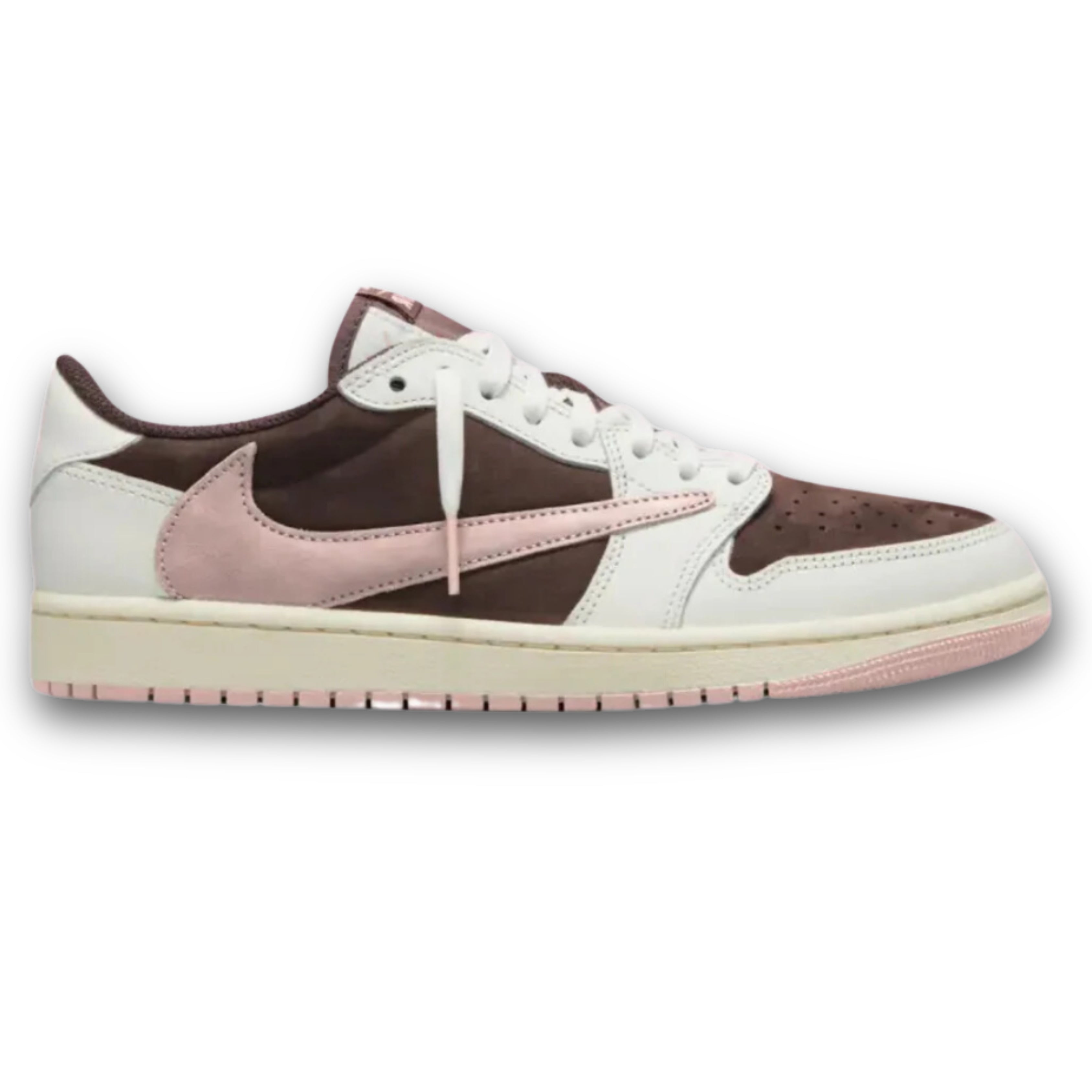 人気特価激安 Air Jordan 1 Low x Travis Scoot Dark Pony 靴