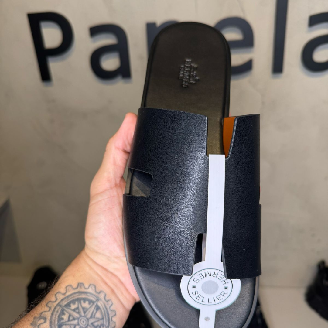 Sandália Izmir Hermes Preto