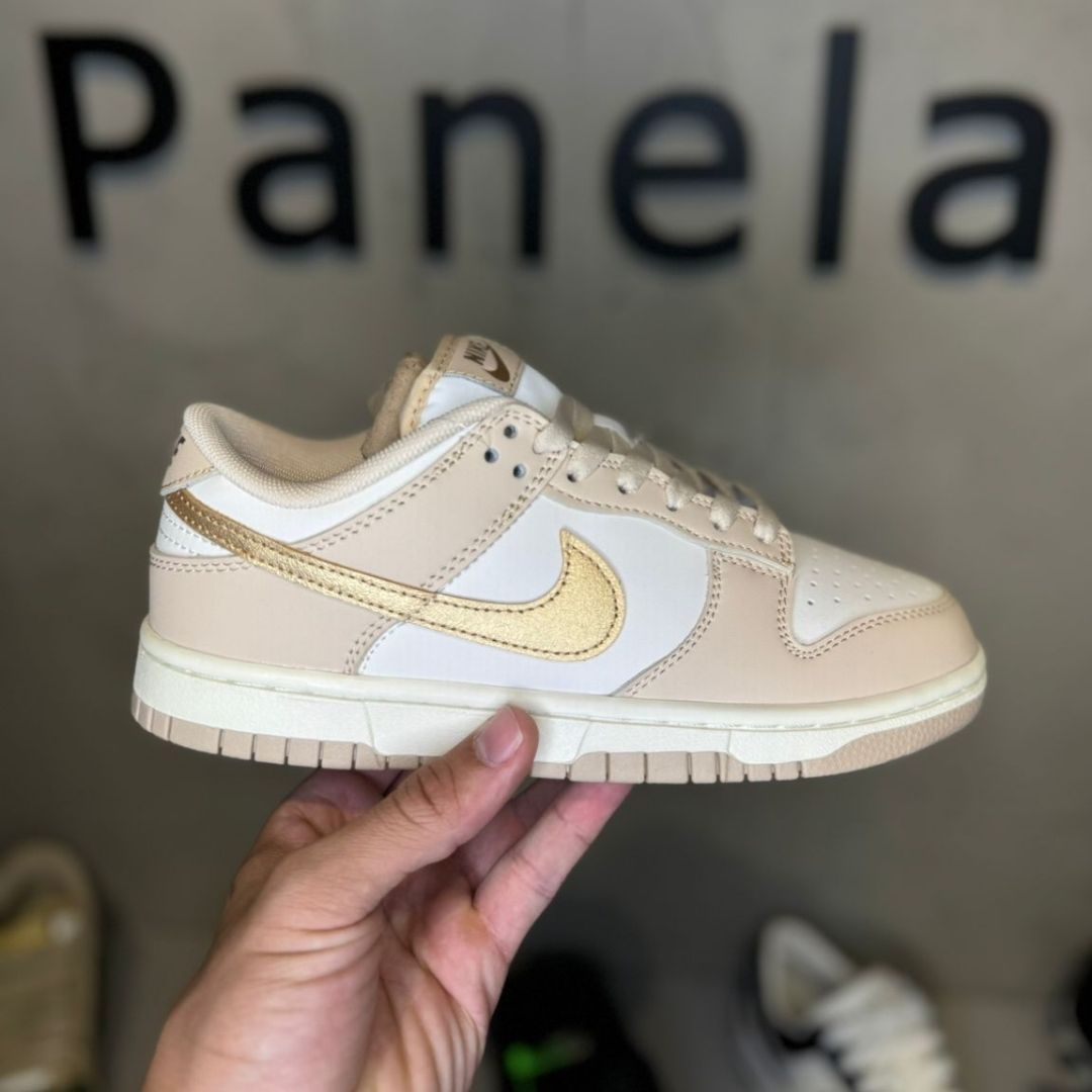 Nike Dunk Low Phantom Metallic Gold (PRONTA ENTREGA)