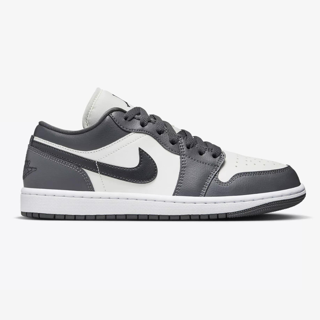 Tênis Nike Air Jordan 1 Low  Cinza e Branco (PRONTA ENTREGA)