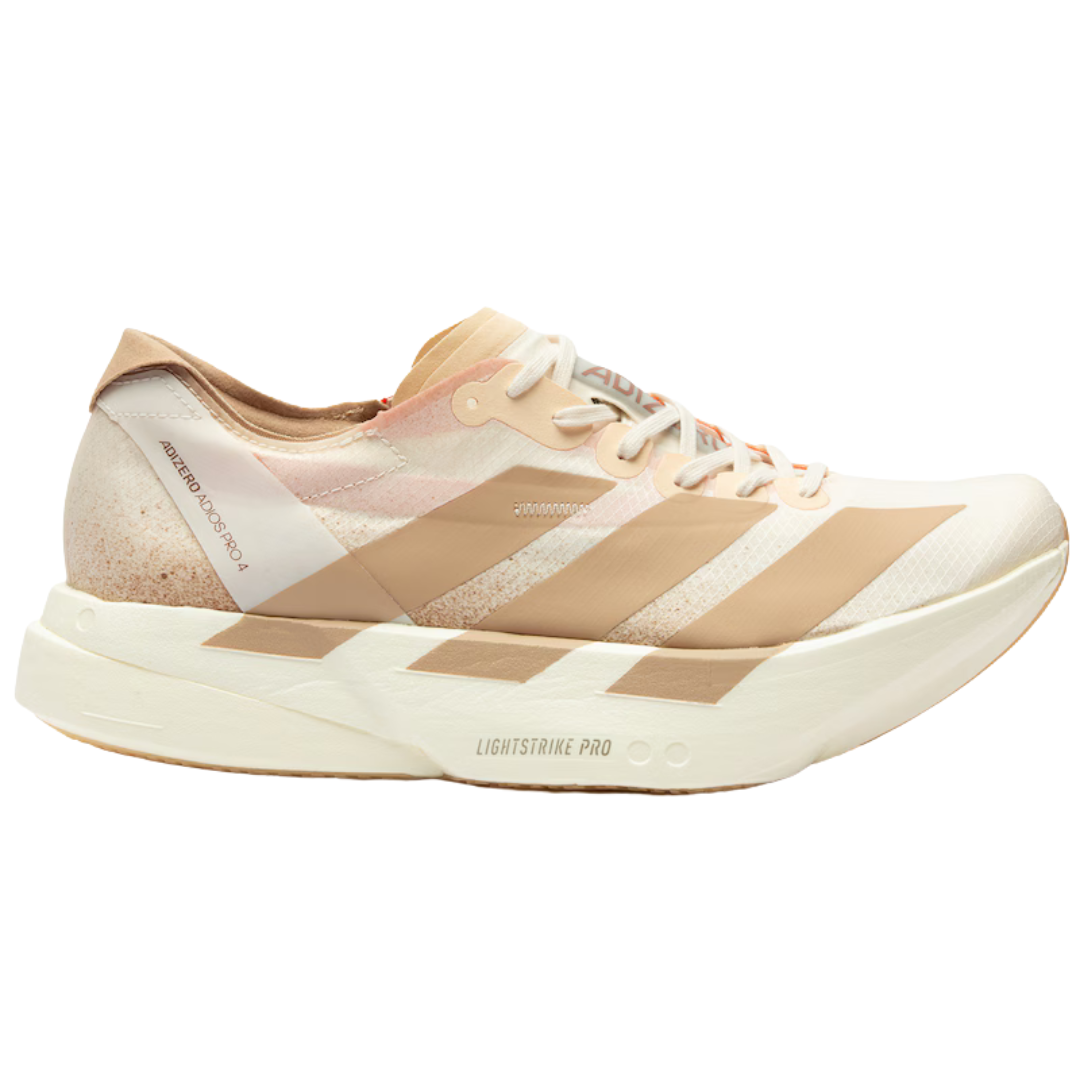 Tênis Adizero Adios Pro 4 (Branco/Bege)