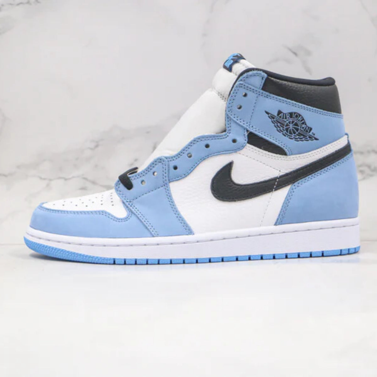 Air Jordan 1 Retro High White University Blue Black