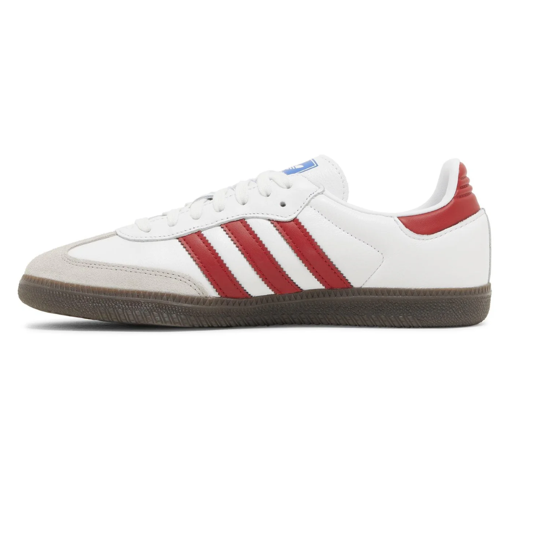 Adidas Samba OG White Scarlet