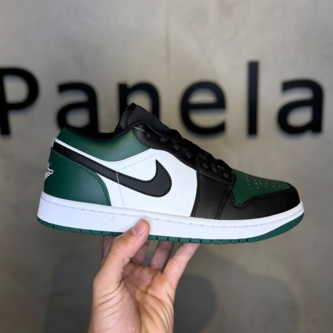 Nike Air Jordan 1 Low Green Toe (PRONTA ENTREGA)