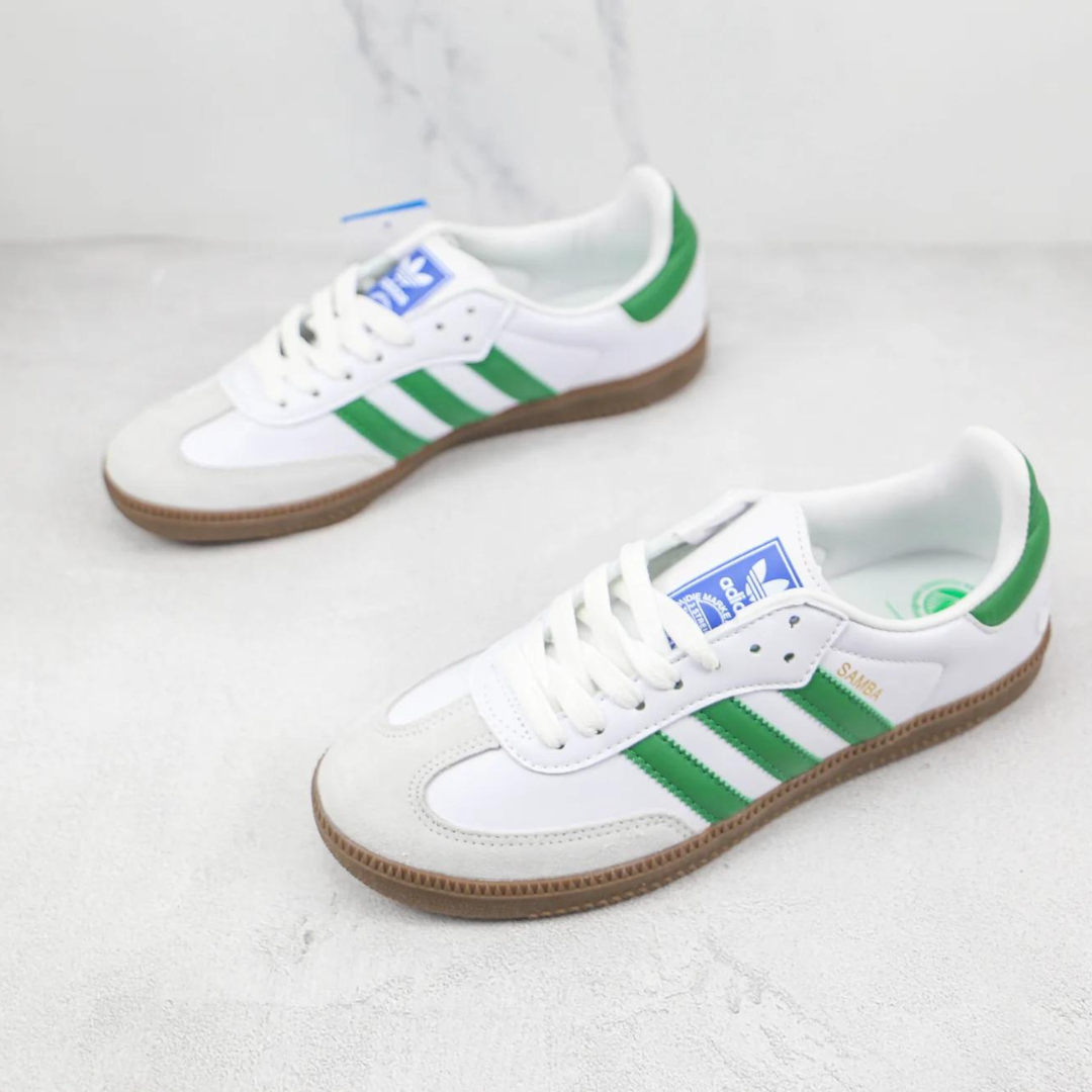 Adidas Samba Sport & Rich White Green