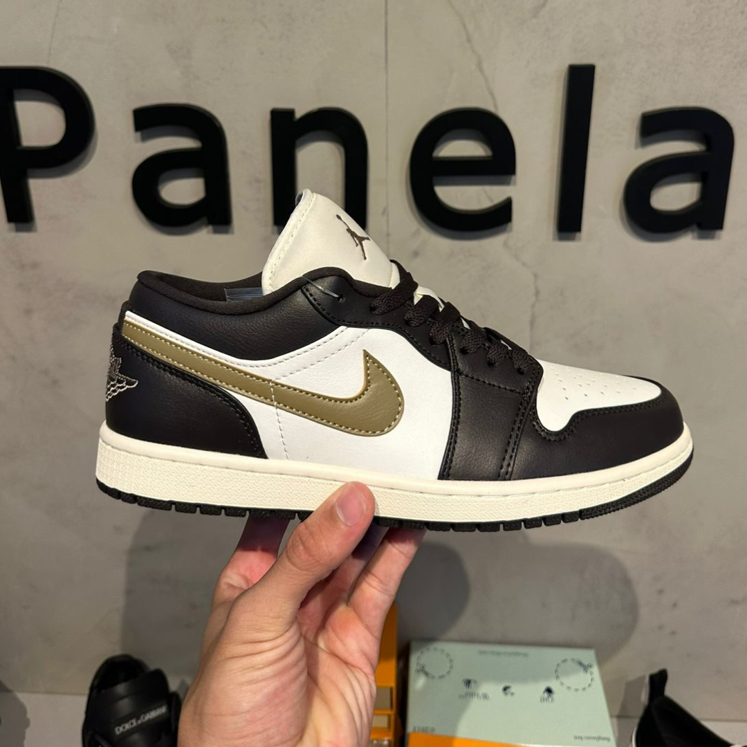 Tênis Air Jordan 1 Low "Shadow Brown" (PRONTA ENTREGA)