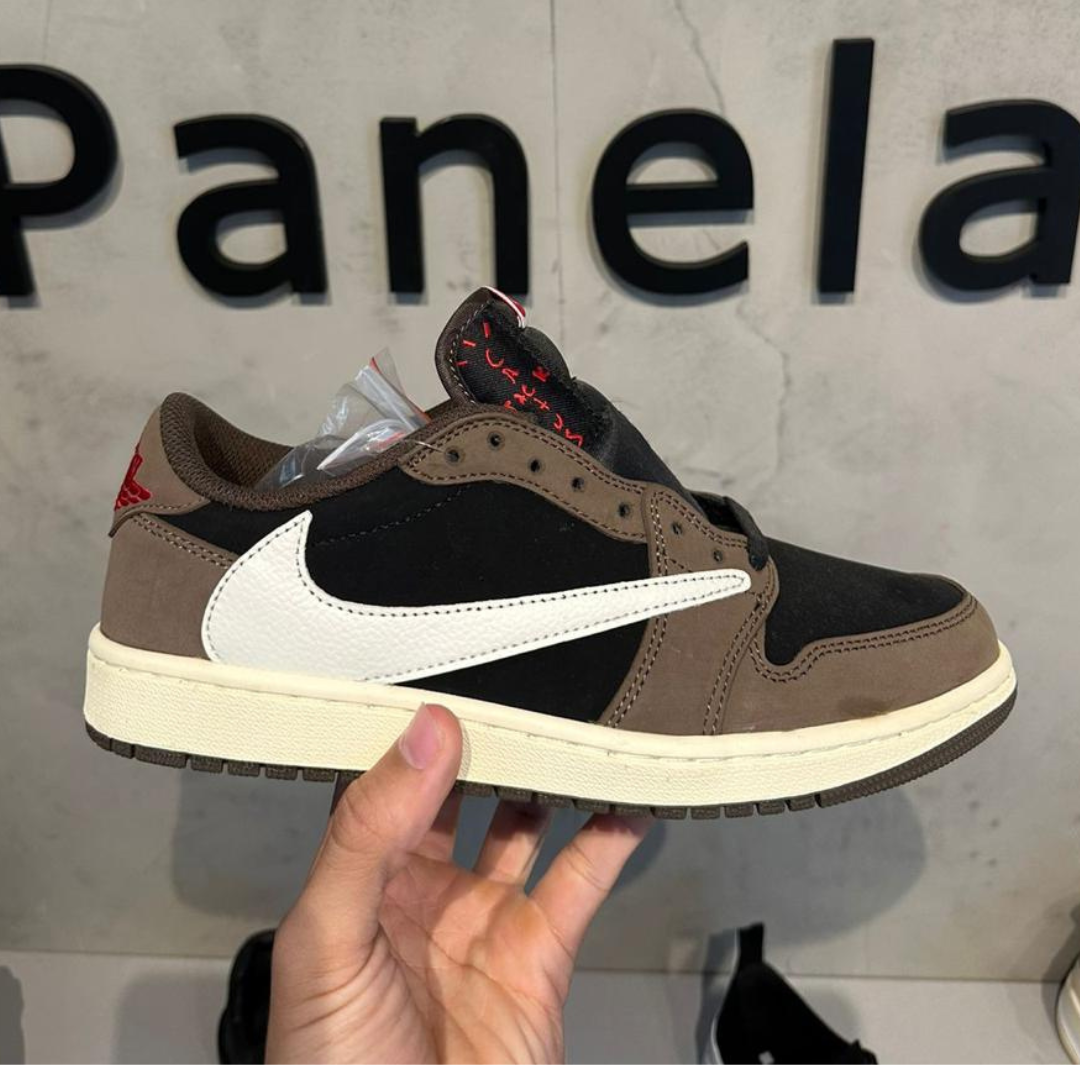 Air Jordan 1 Low x Travis Scott Mocha (PRONTA ENTREGA)