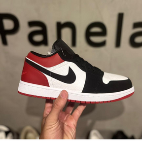 Tênis Air jordan 1 Low Black Toe