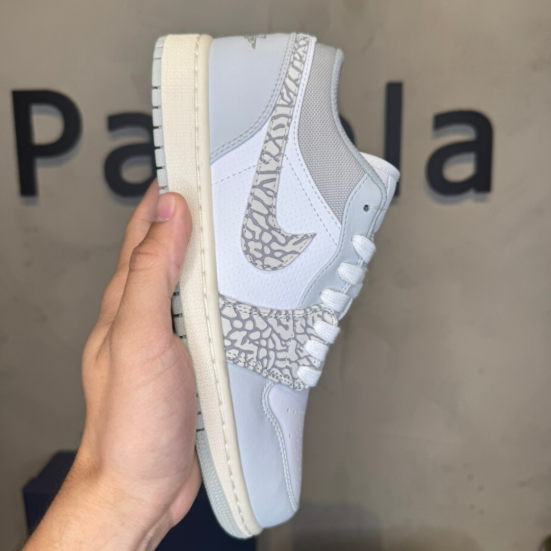 Air Jordan 1 Low Smoke Grey Elephant