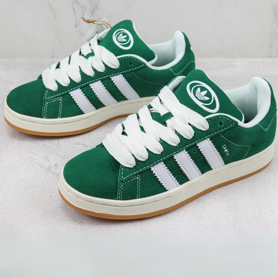 Adidas Campus 00s Dark Green Cloud White