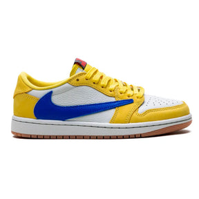 Tênis Air Jordan 1 Low x Travis Scott "Canary" Amarelo