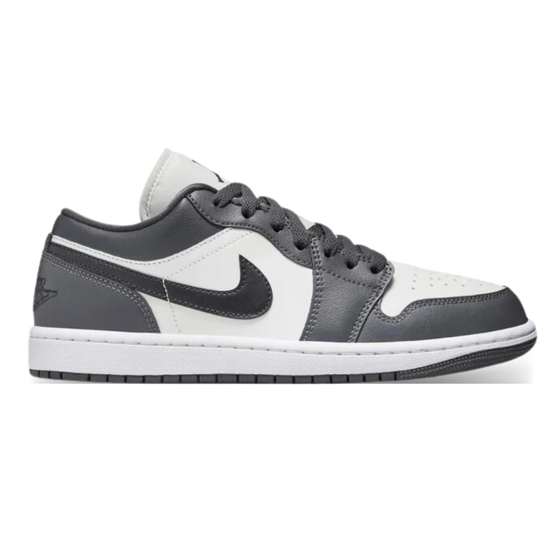 Tênis Nike Air Jordan 1 Low  Cinza e Branco