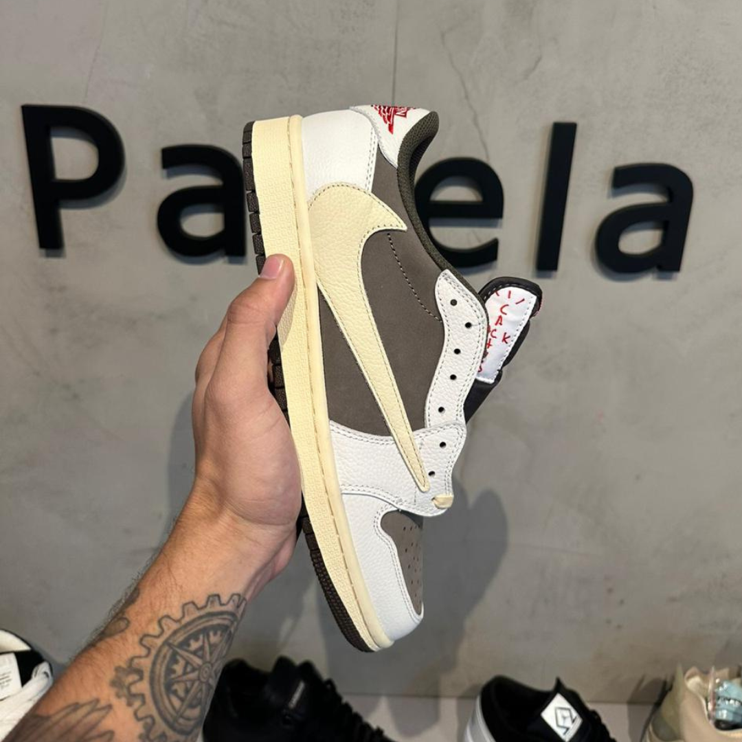 Air Jordan 1 Retro Low OG SP Travis Scott Reverse Mocha (PRONTA ENTREGA)