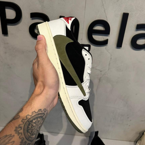 Air Jordan 1 Low X Travis Scott "Olive"