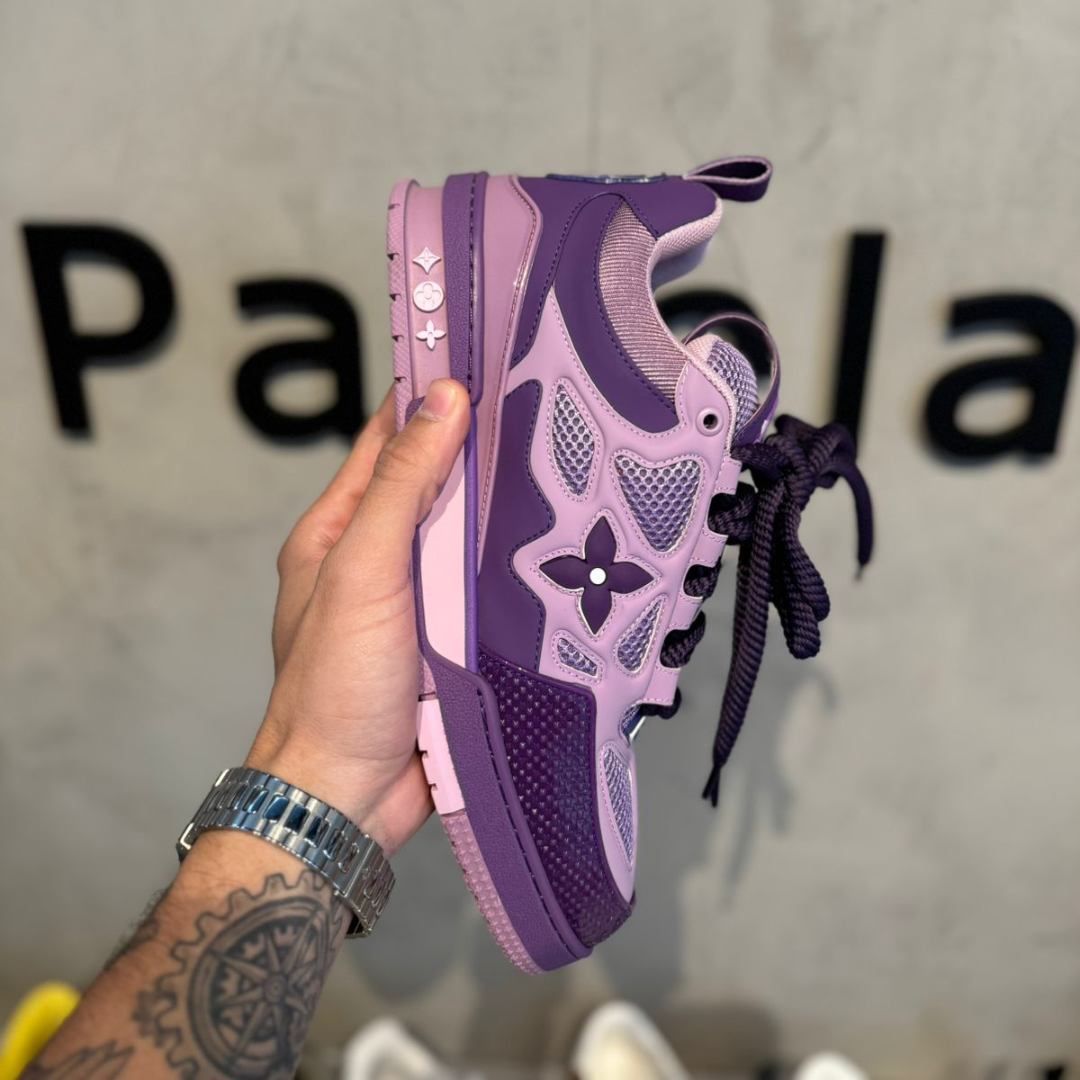 Tênis LV Skate Roxo