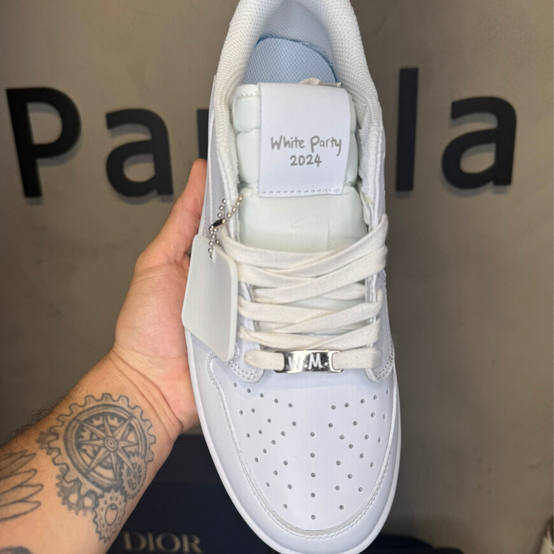 Jordan 1 Retro Low OG SP Travis Scott Michael Rubin White Party (PRONTA ENTREGA)