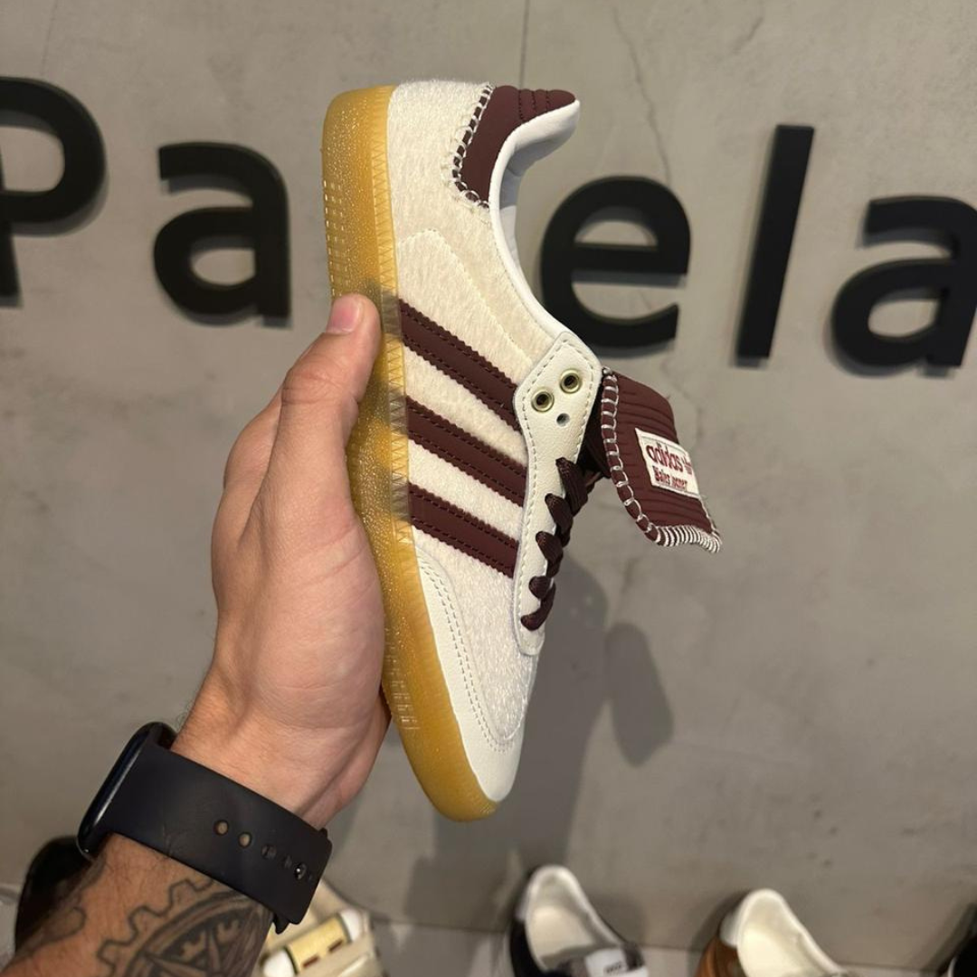 Tênis Adidas Samba x Wales Bonner "Pony Tonal" (PRONTA ENTREGA)