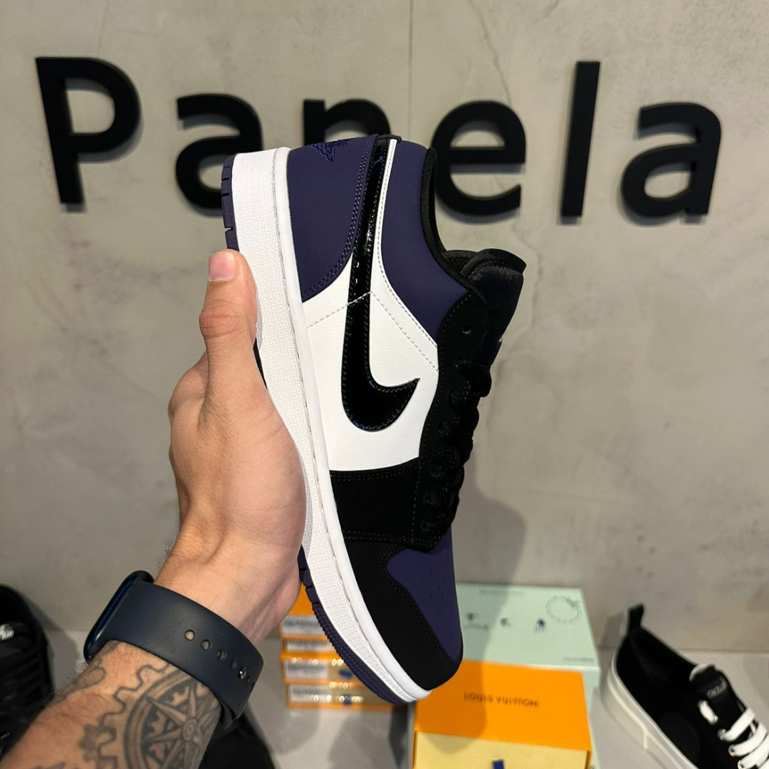 Air Jordan 1 Low 'Court Purple' (PRONTA ENTREGA)