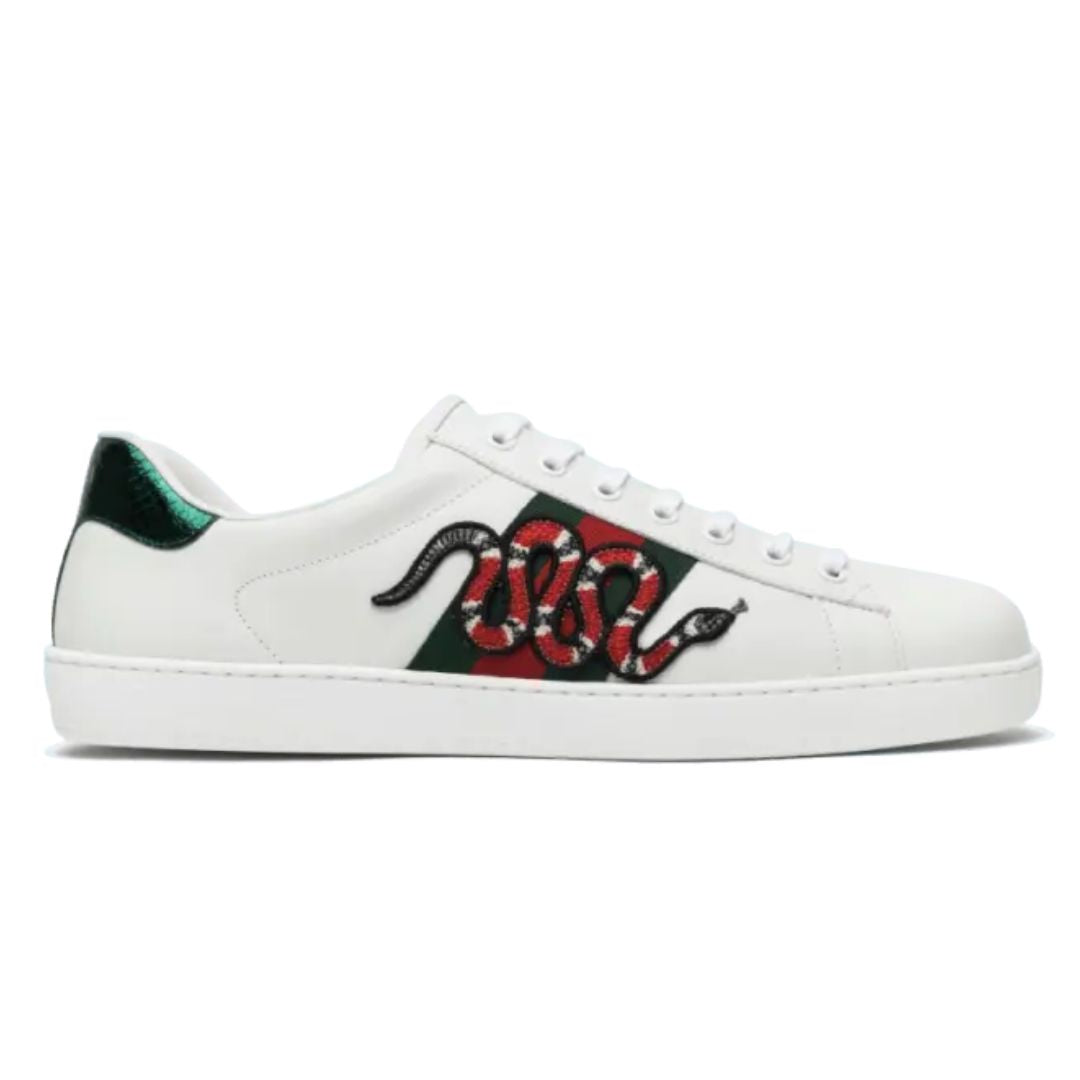 Gucci Ayers Kingsnake Branco