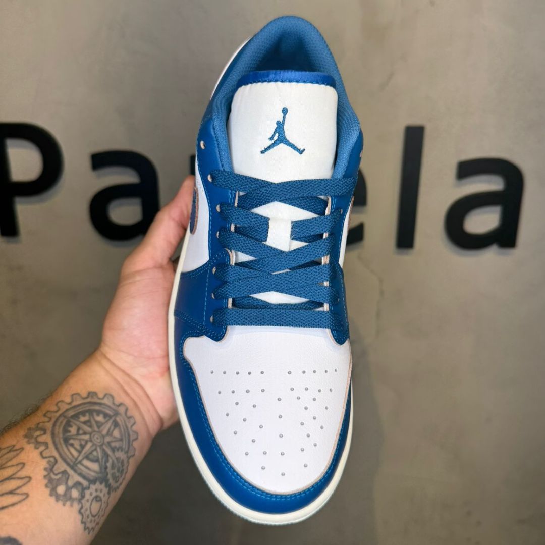 Air Jordan 1 Low Industrial Blue