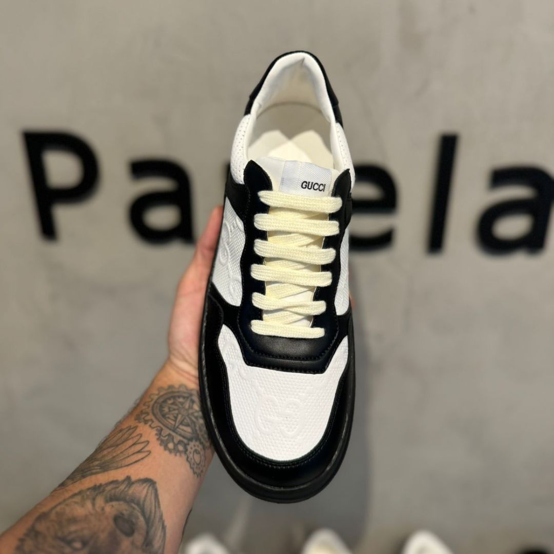 Gucci Masculino Tenis Gucci Preto Original Tênis Masculino Tenis