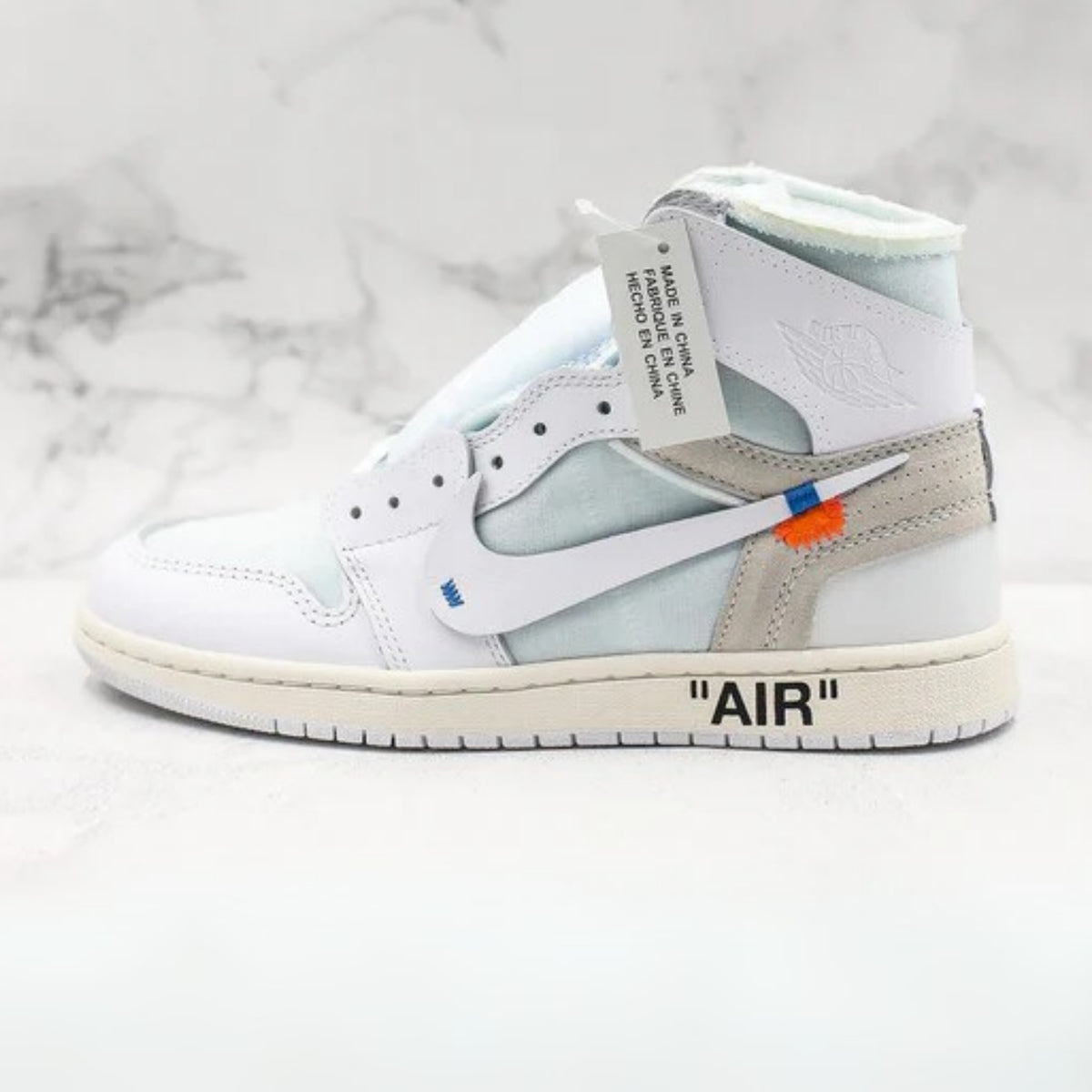 Air Jordan 1 Retro High x Off White White