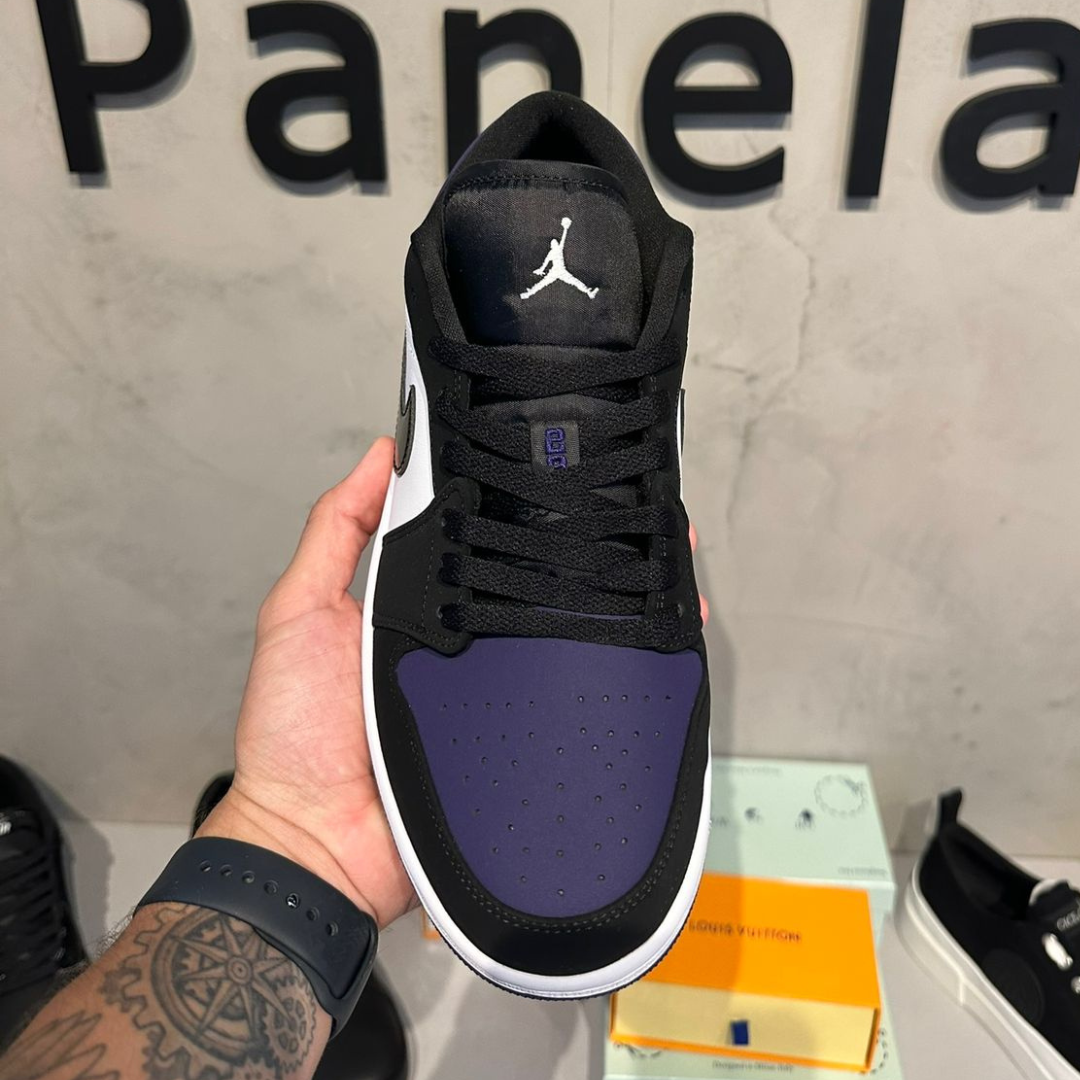 Air Jordan 1 Low 'Court Purple' (PRONTA ENTREGA)