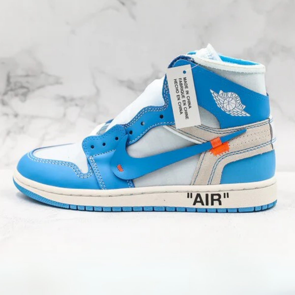 Air Jordan 1 Retro High Off-White University Blue