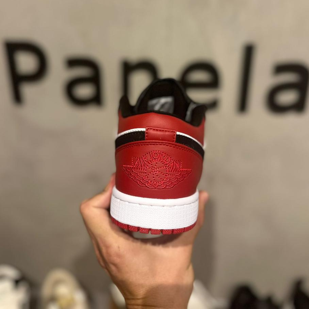 Tênis Air jordan 1 Low Black Toe (PRONTA ENTREGA)