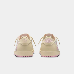 Travis Scott x Air Jordan 1 Low Sail Shy Pink Muslin