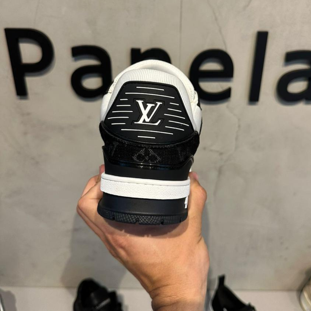 LV Trainer Preto e Branco (PRONTA ENTREGA)