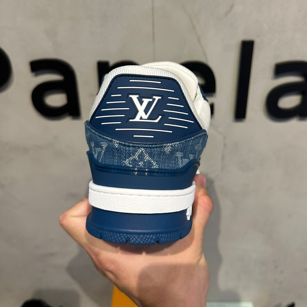 LV Trainer Azul e Branco (PRONTA ENTREGA)