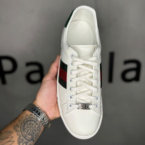 Gucci Ace de couro Branco