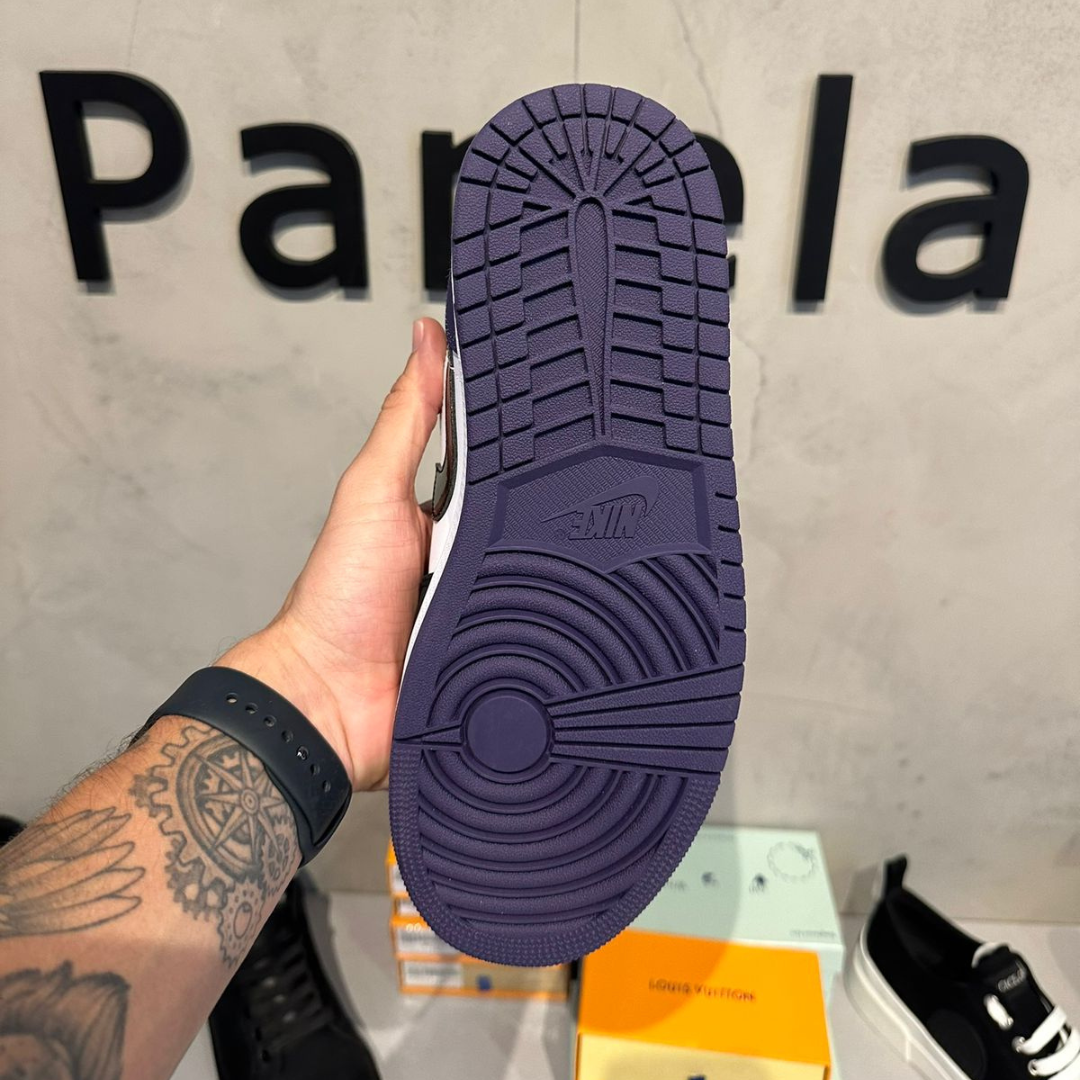 Air Jordan 1 Low 'Court Purple' (PRONTA ENTREGA)